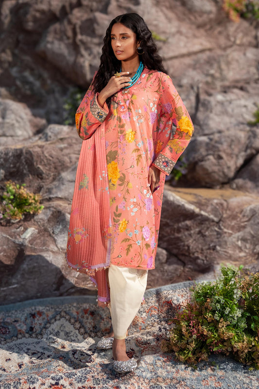 SANA SAFINAZ | UNSTITCHED MAHAY 2 PIECE LAWN SUIT