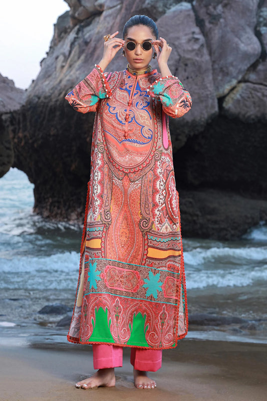 SANA SAFINAZ | UNSTITCHED MAHAY 2 PIECE LAWN SUIT