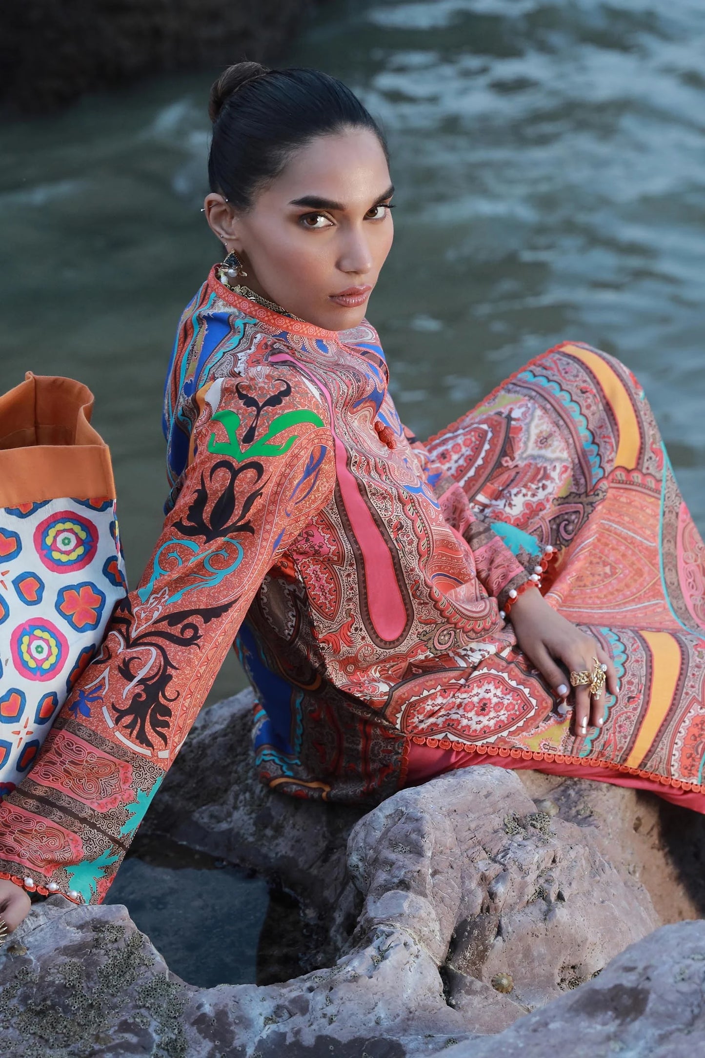 SANA SAFINAZ | UNSTITCHED MAHAY 2 PIECE LAWN SUIT