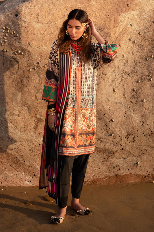 SANA SAFINAZ | UNSTITCHED MAHAY 2 PIECE LAWN SUIT
