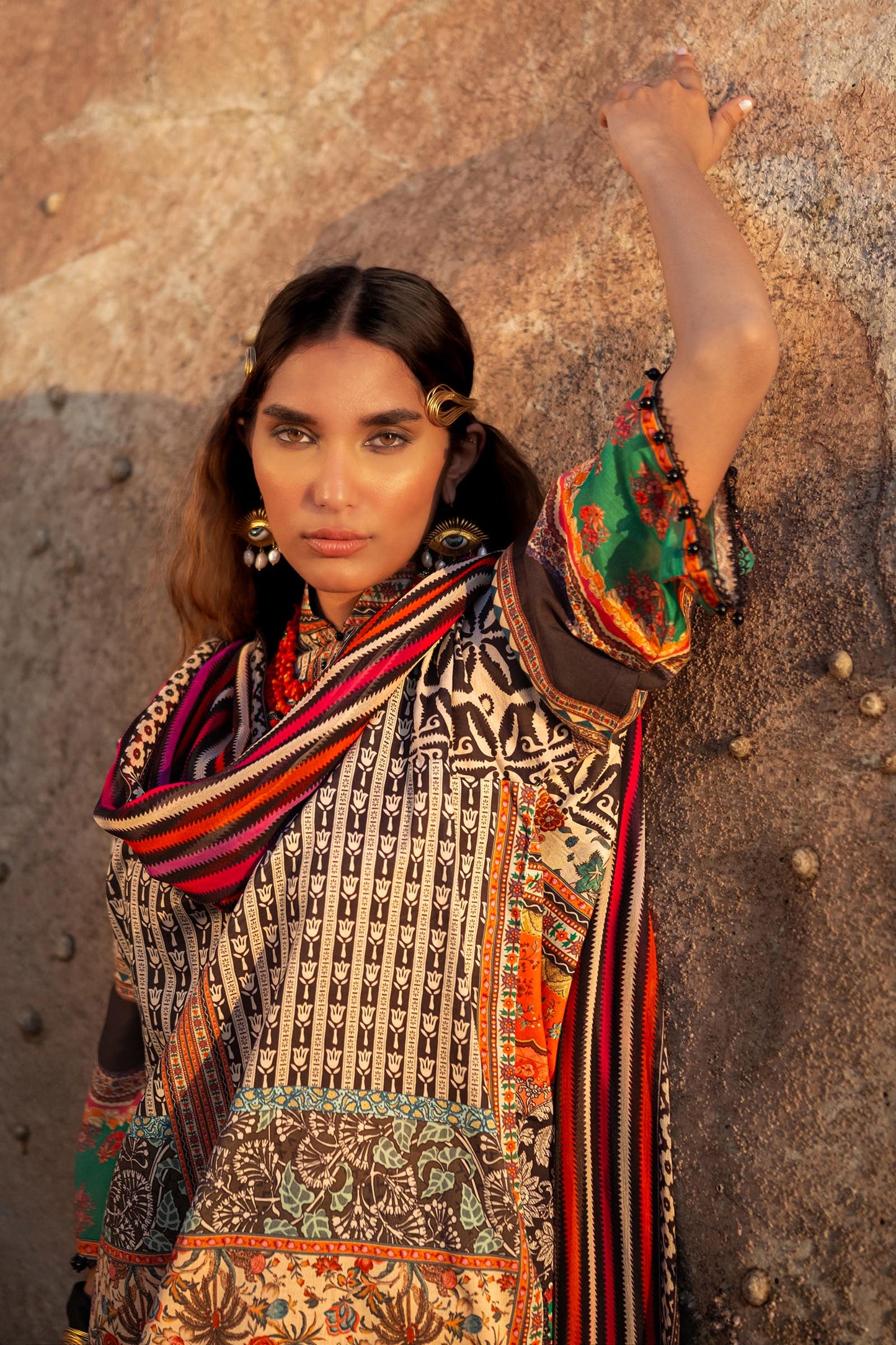 SANA SAFINAZ | UNSTITCHED MAHAY 2 PIECE LAWN SUIT