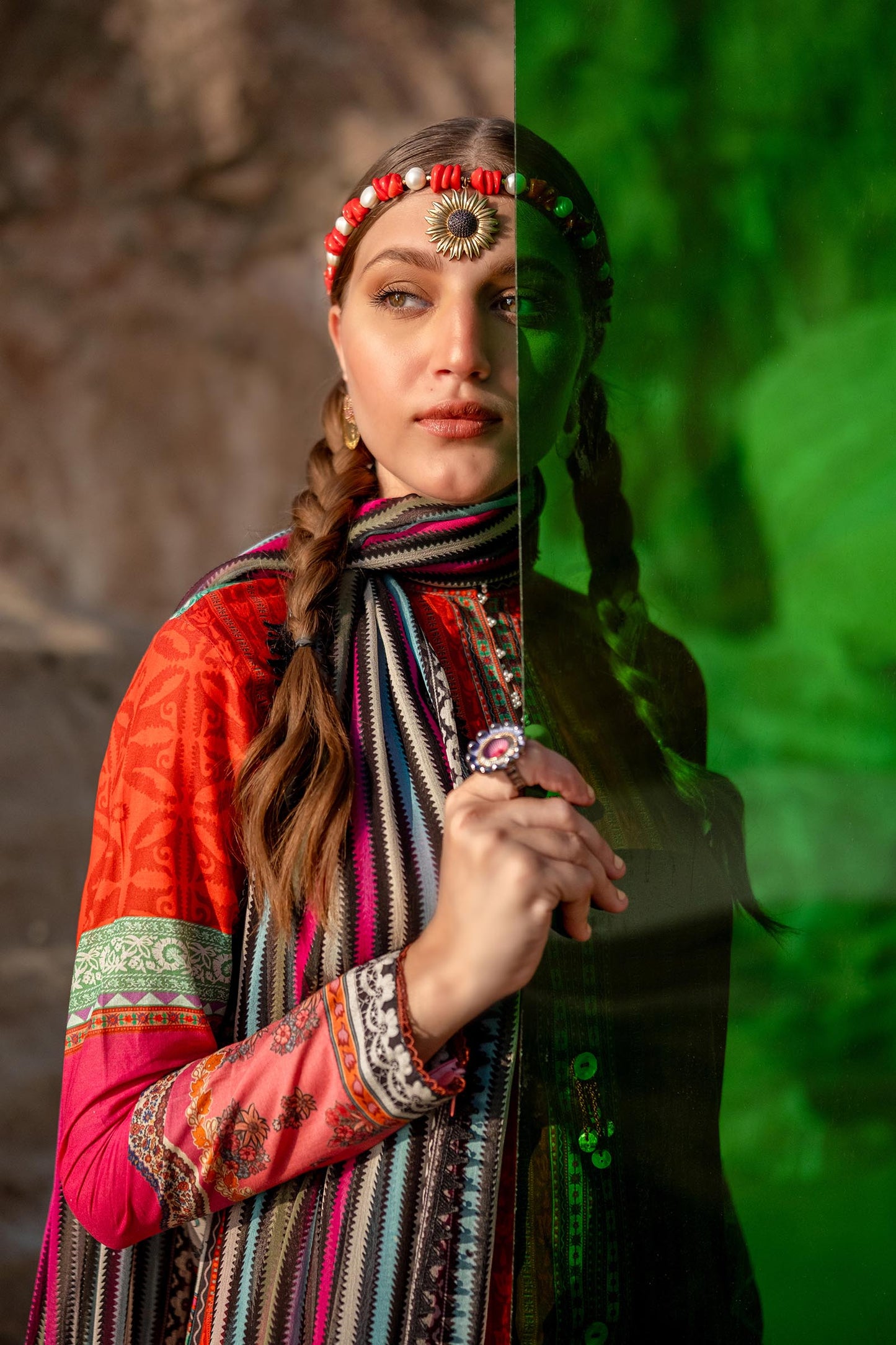 SANA SAFINAZ | UNSTITCHED MAHAY 2 PIECE LAWN SUIT