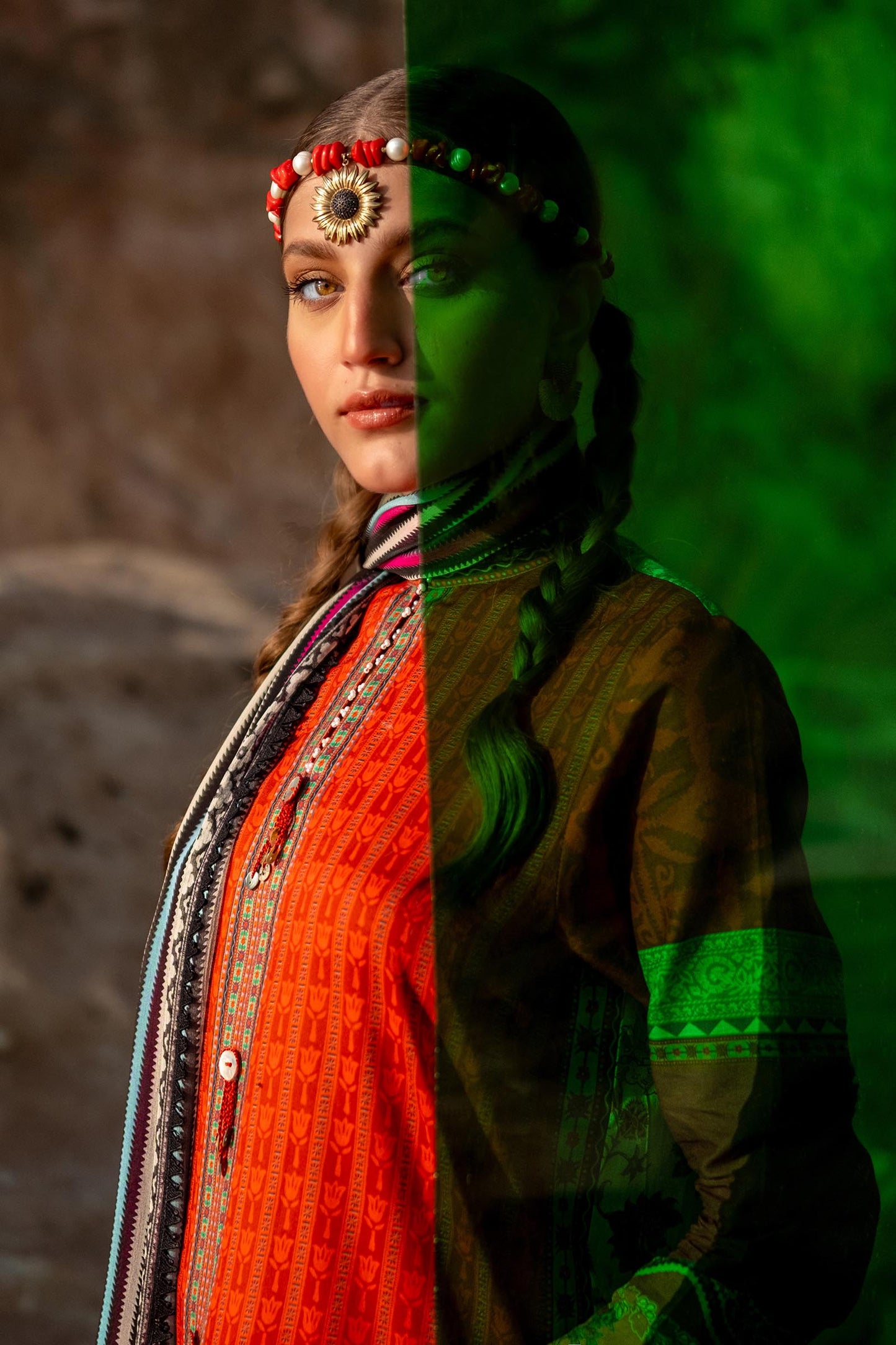 SANA SAFINAZ | UNSTITCHED MAHAY 2 PIECE LAWN SUIT
