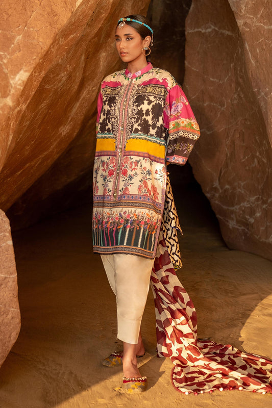 SANA SAFINAZ | UNSTITCHED MAHAY 2 PIECE LAWN SUIT
