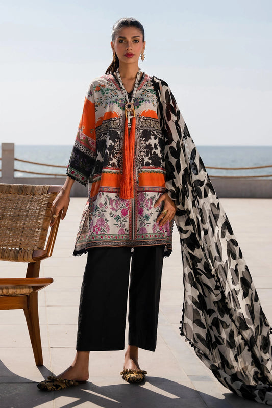 SANA SAFINAZ | MAHAY | UNSTITCHED 2 PIECE LAWN SUIT