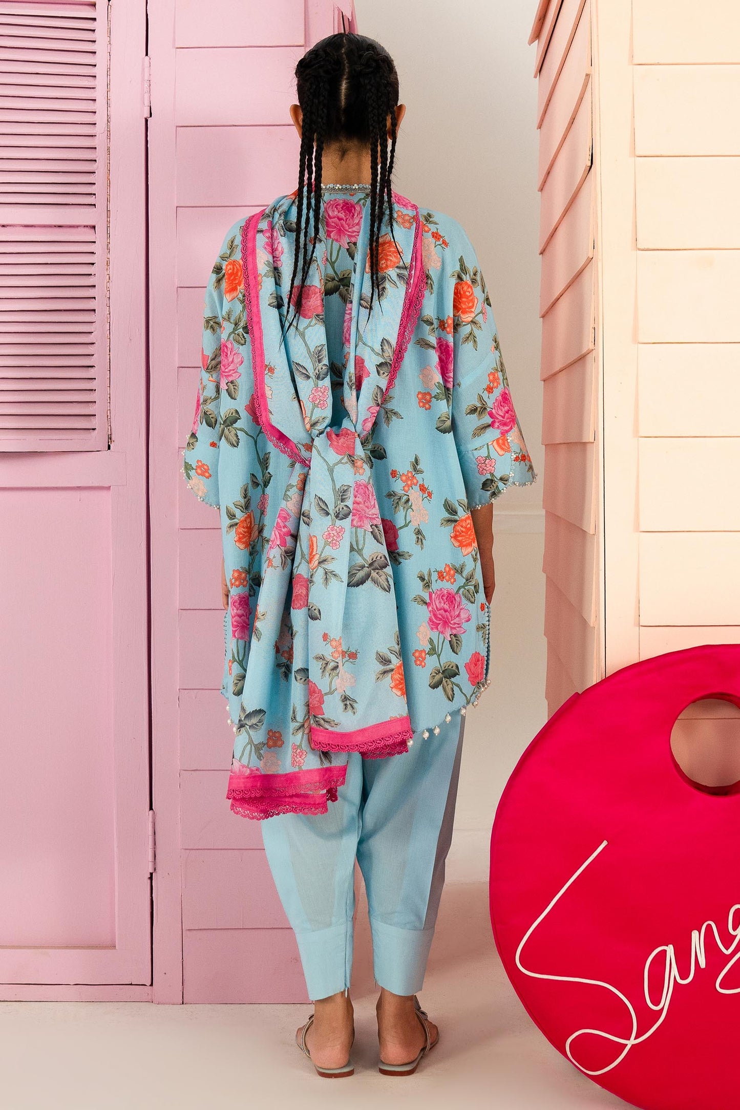 SANA SAFINAZ | UNSTITCHED MAHAY 3 PIECE LAWN SUIT