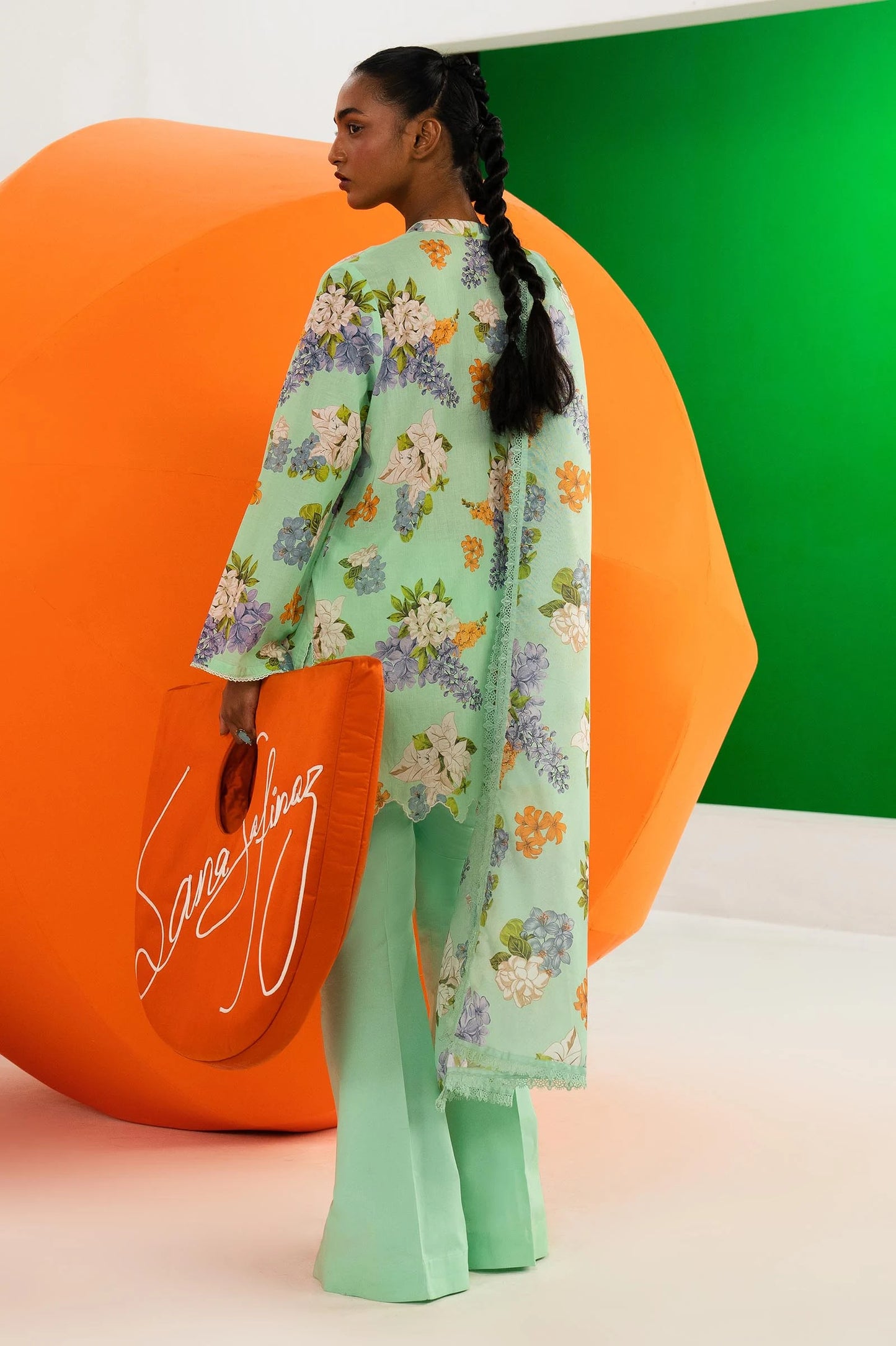 SANA SAFINAZ | UNSTITCHED MAHAY 3 PIECE LAWN SUIT
