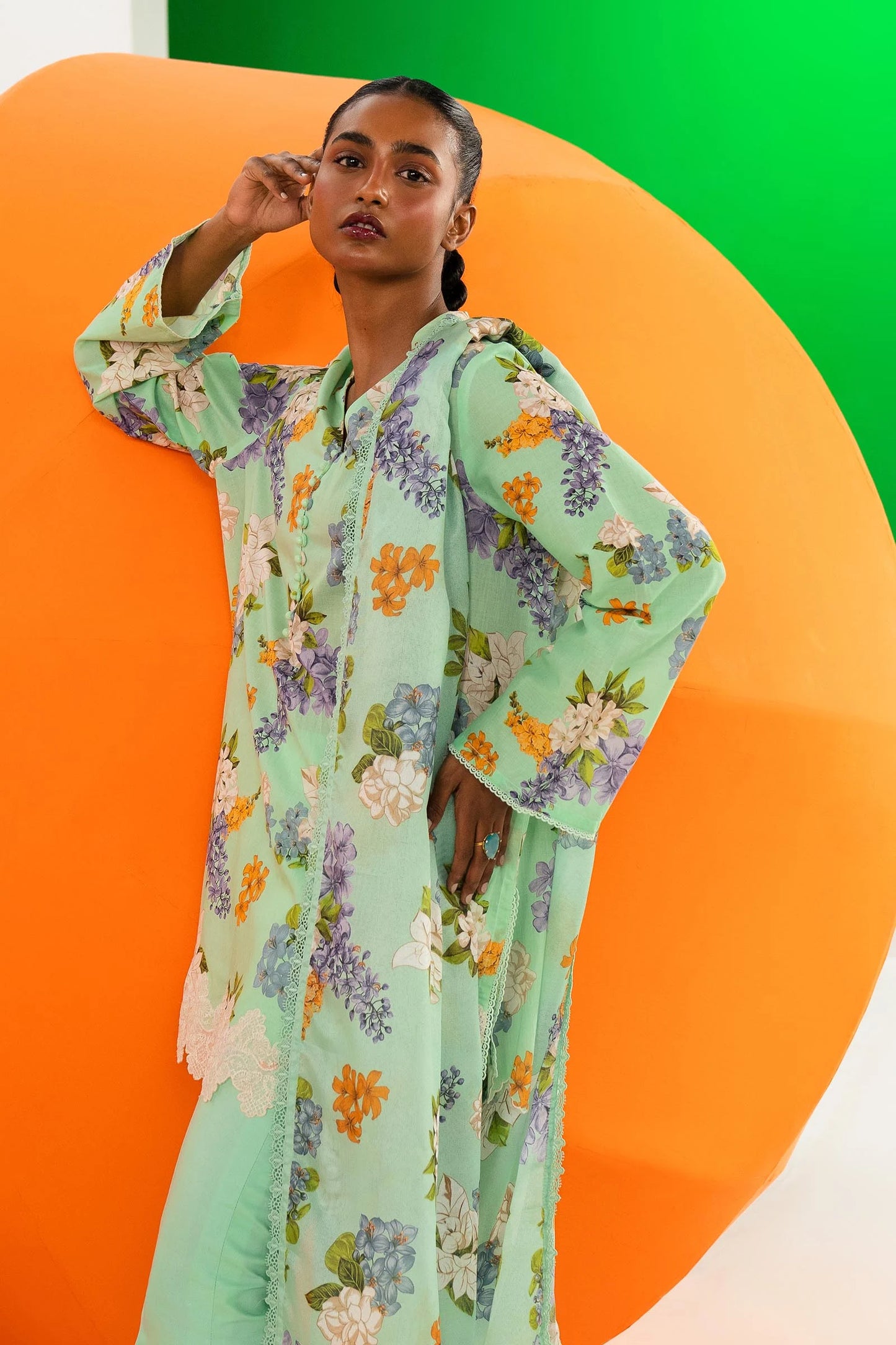 SANA SAFINAZ | UNSTITCHED MAHAY 3 PIECE LAWN SUIT