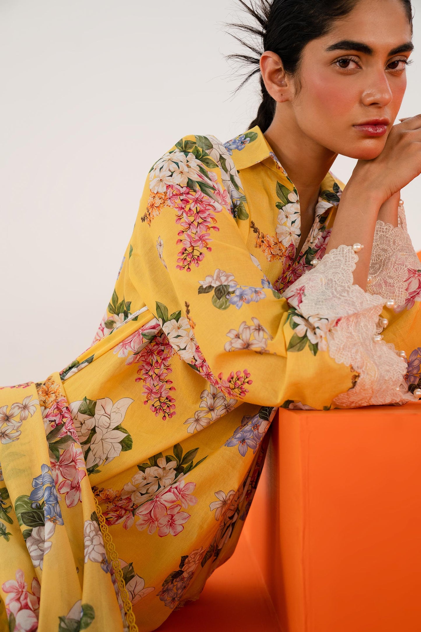 SANA SAFINAZ | UNSTITCHED MAHAY 3 PIECE LAWN SUIT
