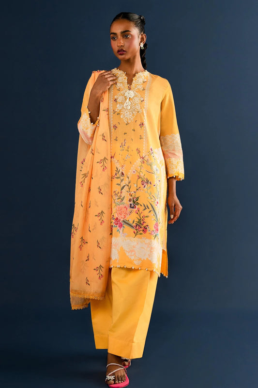 SANA SAFINAZ | UNSTITCHED MAHAY 3 PIECE LAWN SUIT