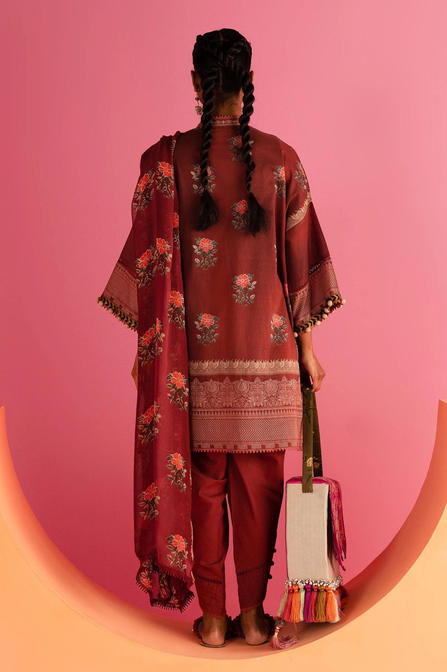 SANA SAFINAZ | UNSTITCHED MAHAY 3 PIECE LAWN SUIT