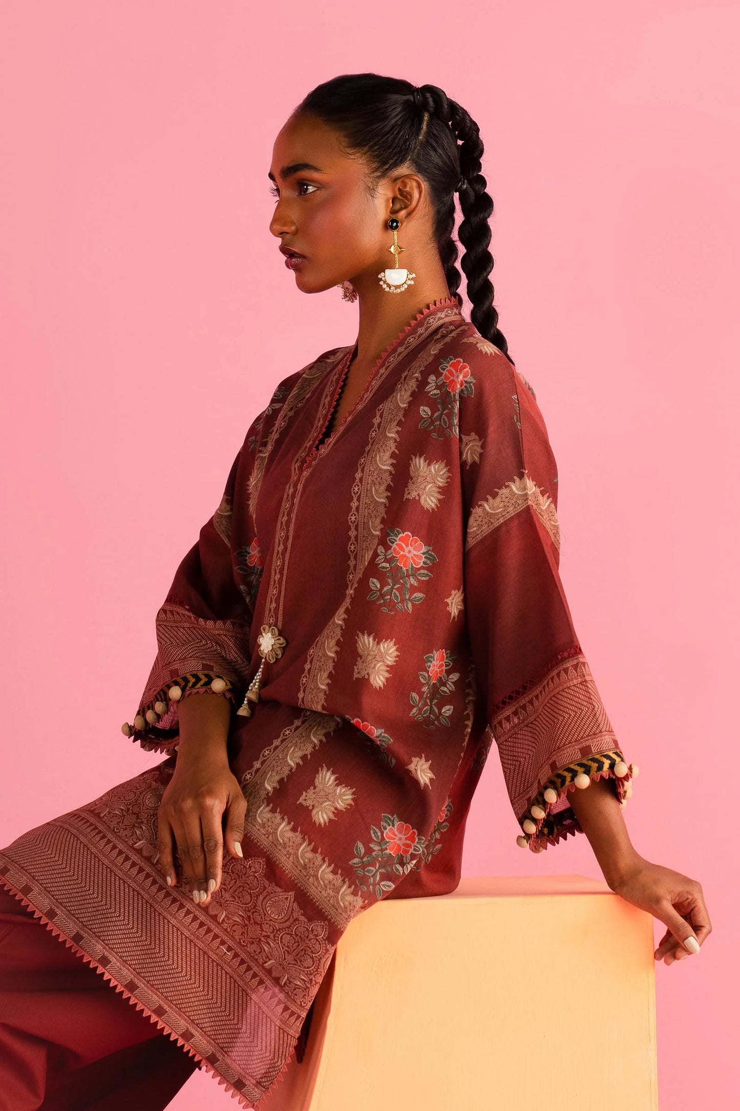 SANA SAFINAZ | UNSTITCHED MAHAY 3 PIECE LAWN SUIT