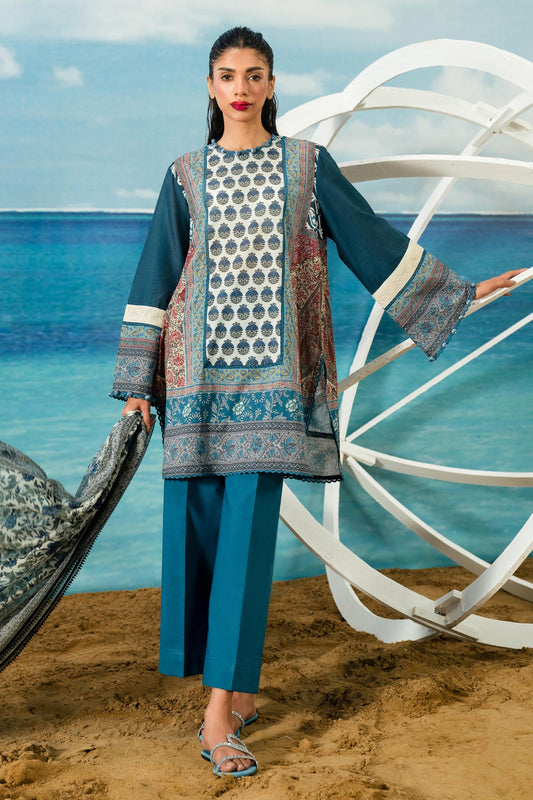 SANA SAFINAZ | UNSTITCHED MAHAY 3 PIECE LAWN SUIT