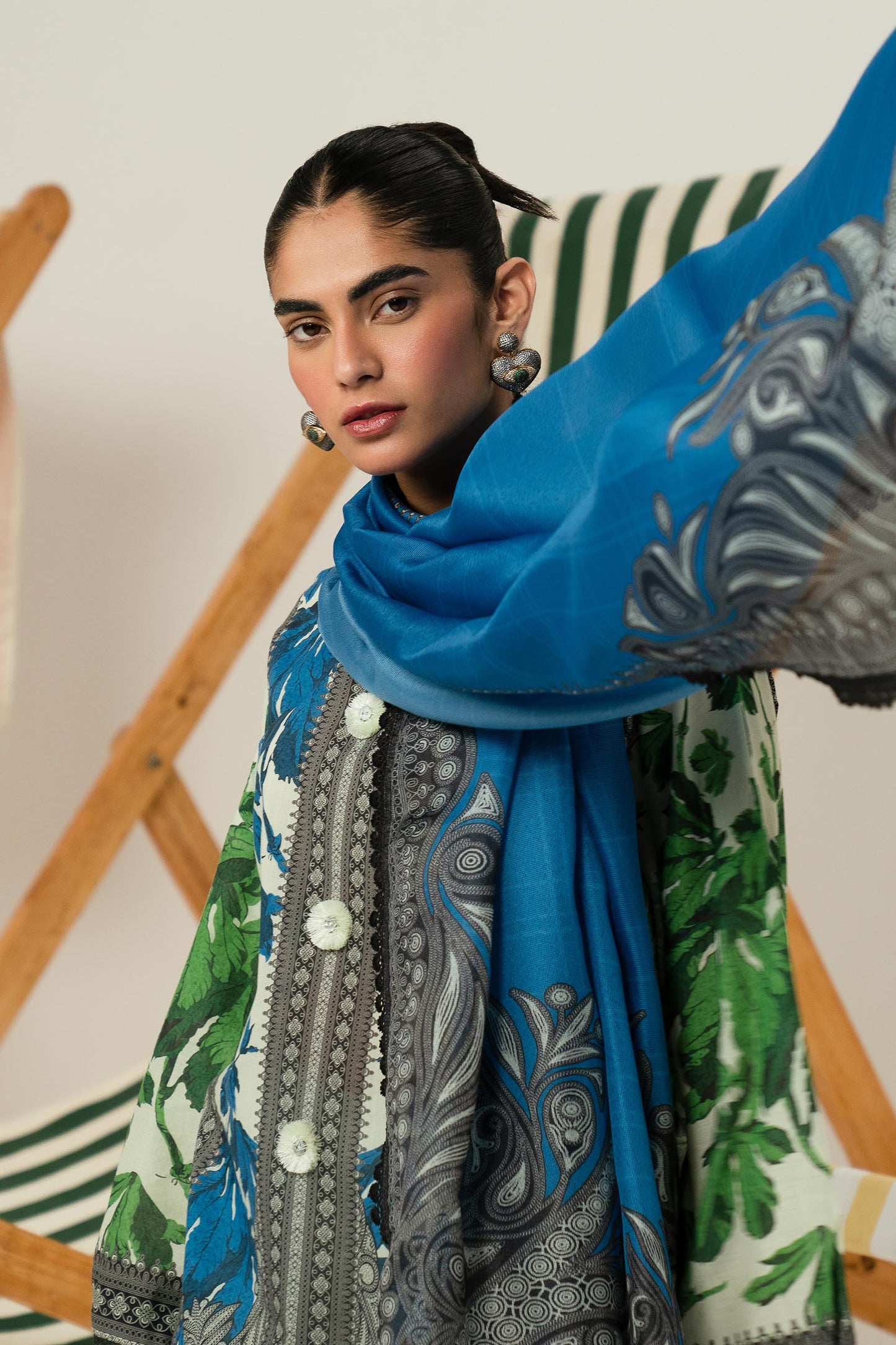 SANA SAFINAZ | UNSTITCHED MAHAY 2 PIECE LAWN SUIT