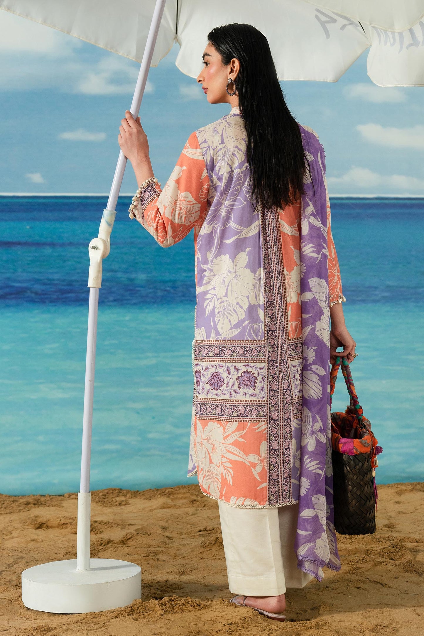 SANA SAFINAZ | UNSTITCHED MAHAY 2 PIECE LAWN SUIT