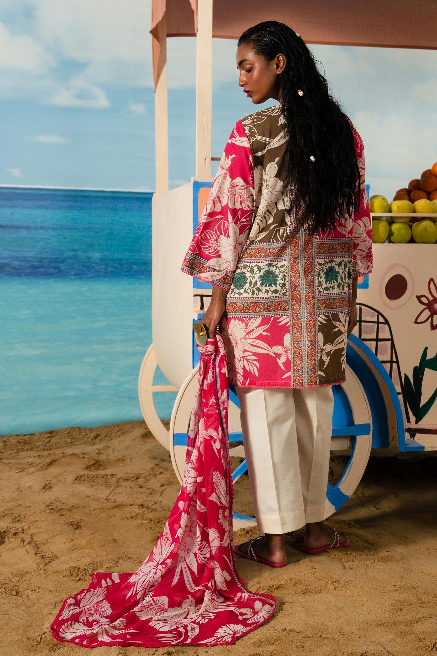 SANA SAFINAZ | UNSTITCHED MAHAY 2 PIECE LAWN SUIT
