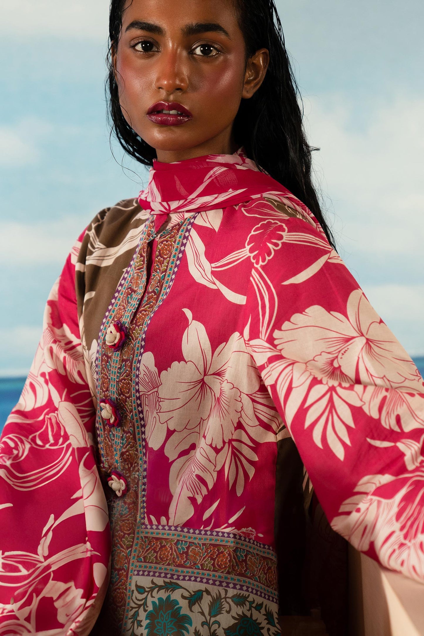 SANA SAFINAZ | UNSTITCHED MAHAY 2 PIECE LAWN SUIT