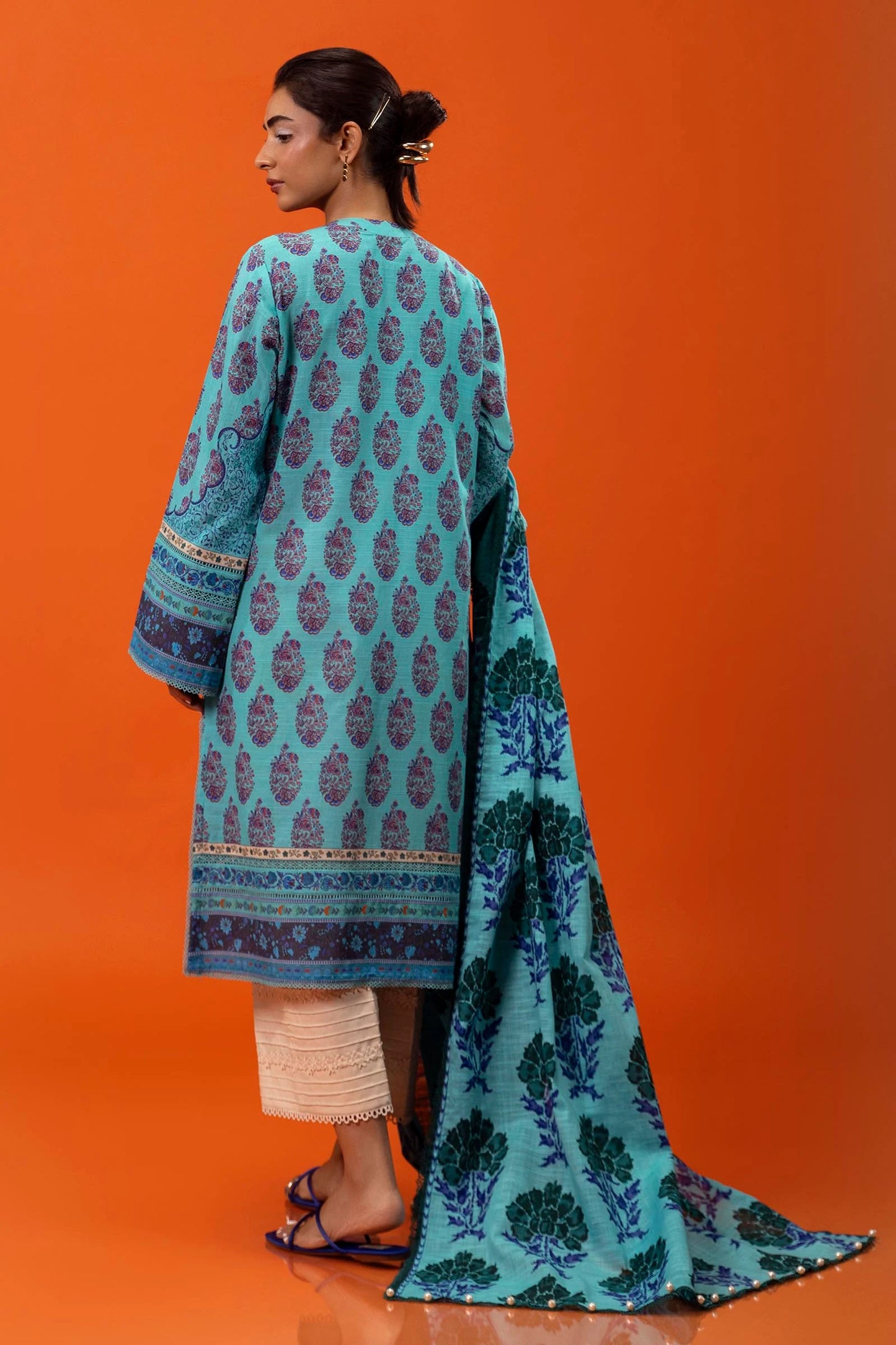 SANA SAFINAZ | UNSTITCHED MAHAY WINTER - 2 PIECE SUIT