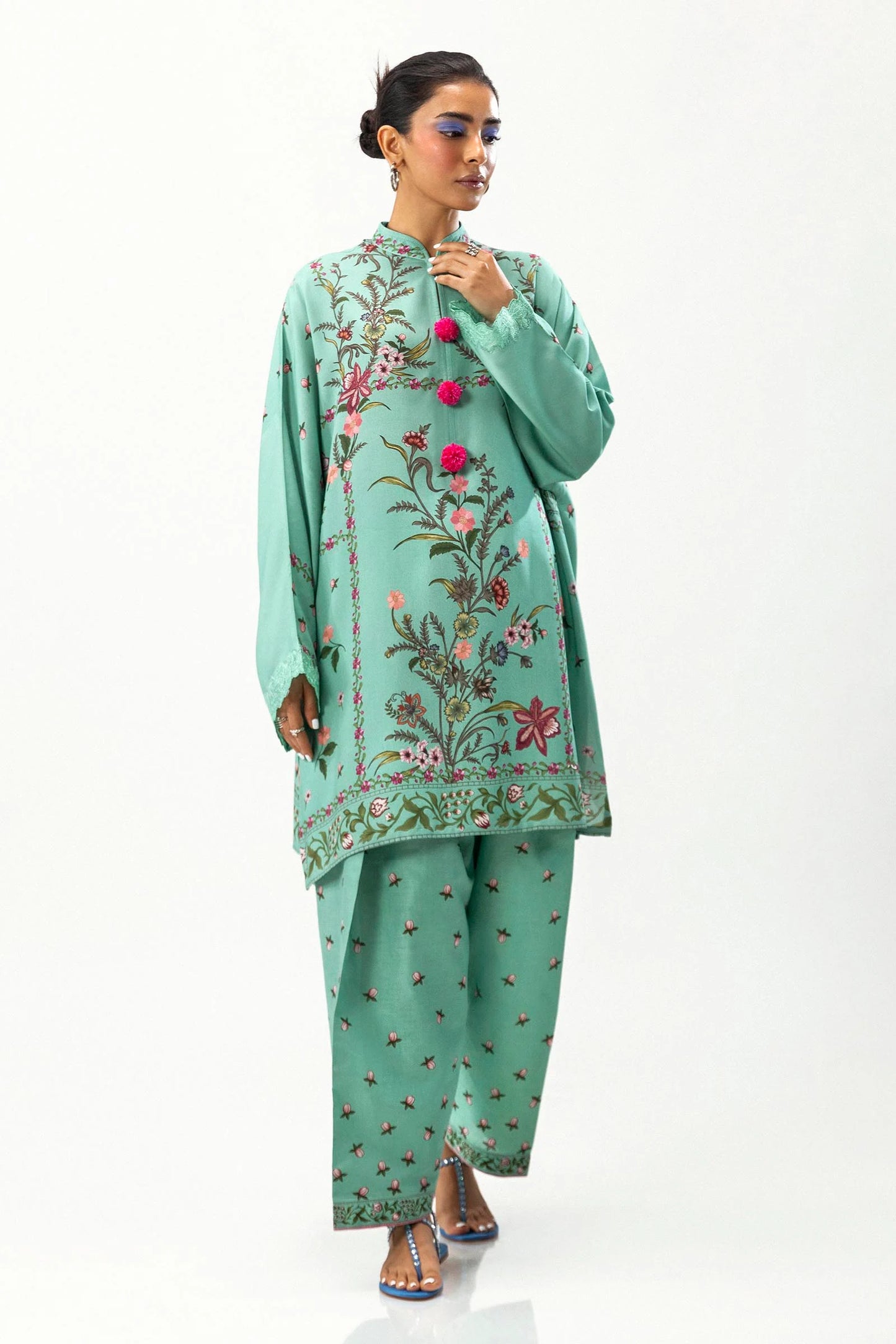 SANA SAFINAZ | UNSTITCHED MAHAY WINTER - 2 PIECE SUIT | 7B