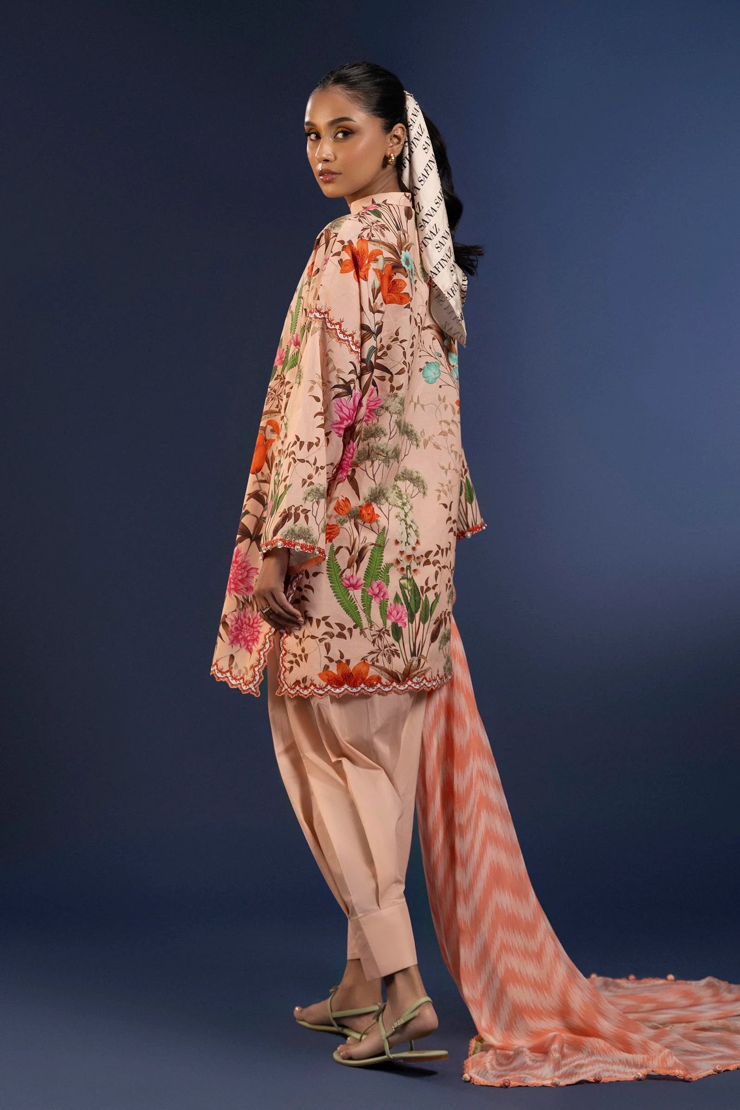 SANA SAFINAZ | UNSTITCHED MAHAY SUMMER – 3 PIECE LAWN SUIT