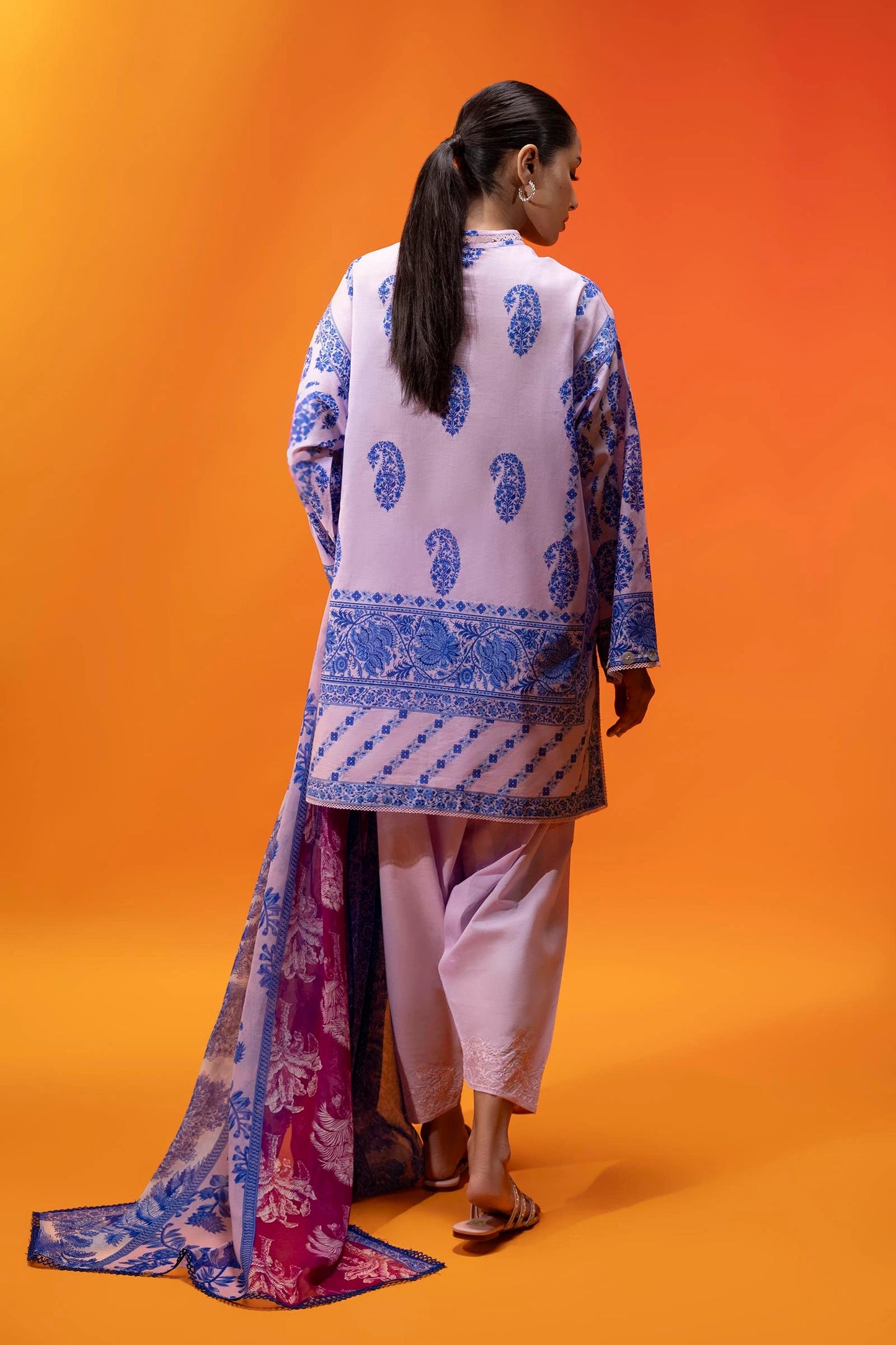 SANA SAFINAZ | UNSTITCHED MAHAY SUMMER – 3 PIECE LAWN SUIT