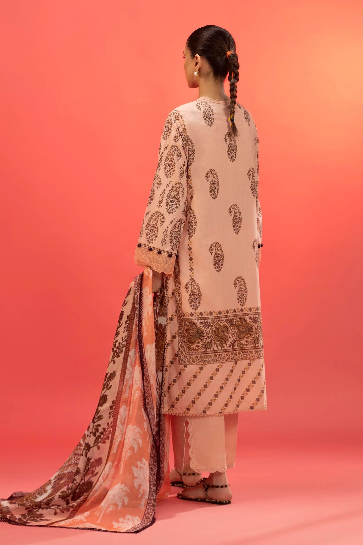 SANA SAFINAZ | UNSTITCHED MAHAY SUMMER – 3 PIECE LAWN SUIT