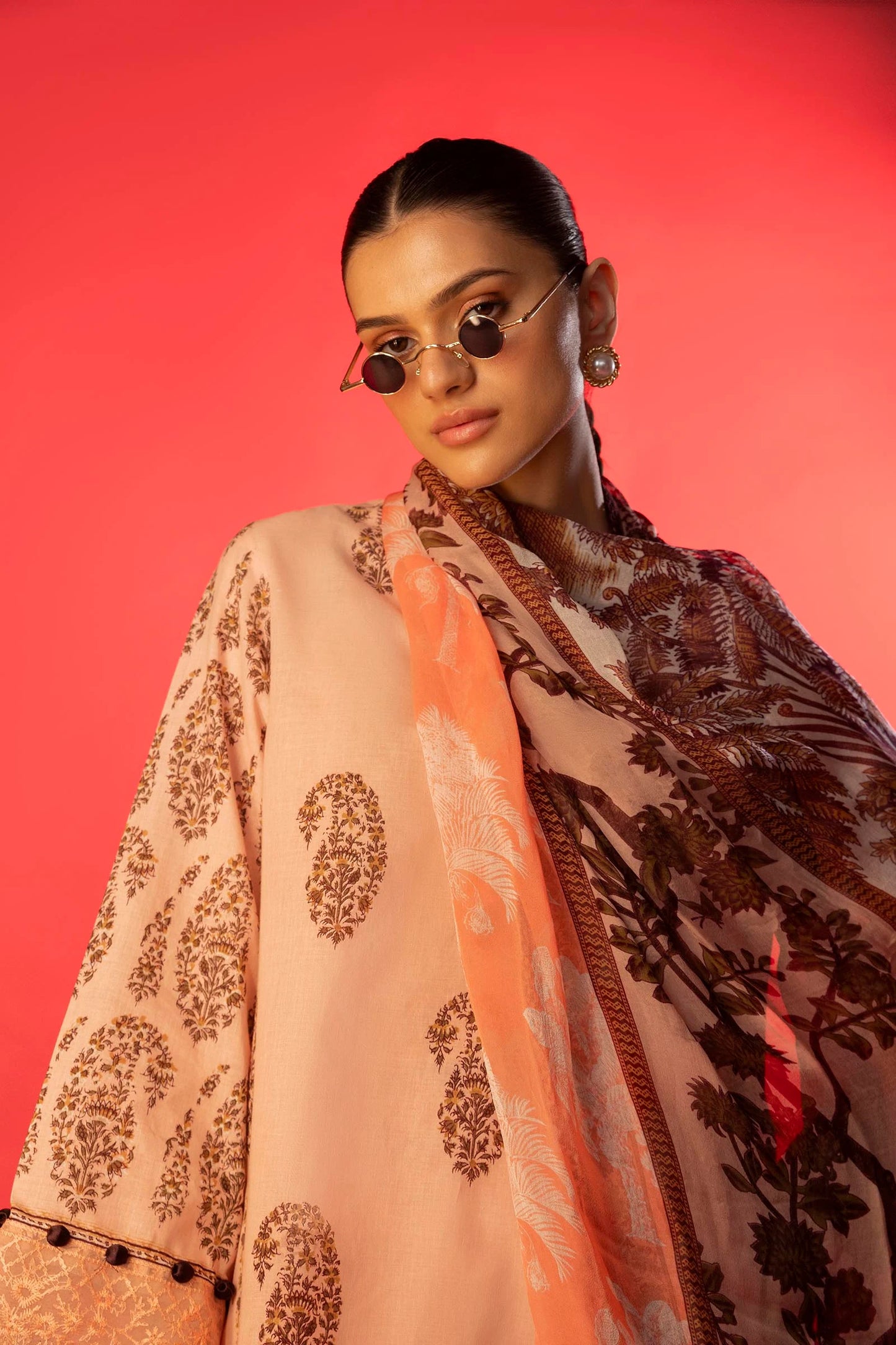 SANA SAFINAZ | UNSTITCHED MAHAY SUMMER – 3 PIECE LAWN SUIT