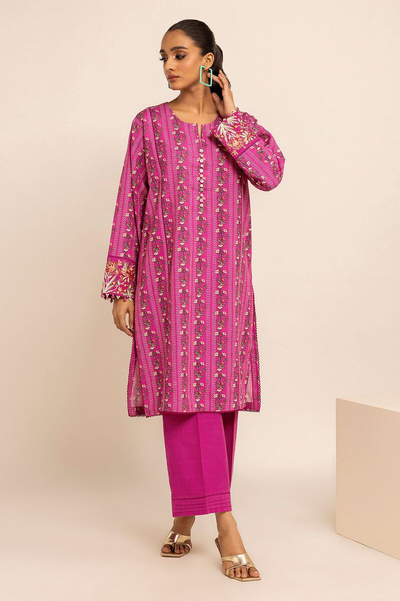 KHAADI | UNSTITCHED 2 PIECE EMBROIDERED KHADDAR SUIT