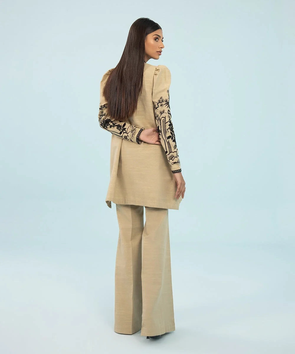 SAPPHIRE | UNSTITCHED 2 PIECE EMBROIDERED KHADDAR SUIT