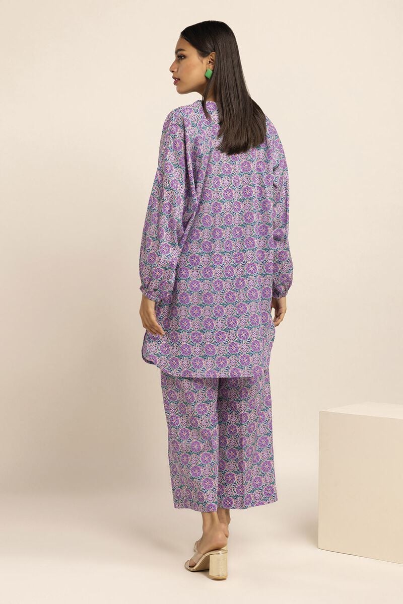Khaadi | 2 Piece Unstitched Cambirc- Top & Bottom | JCA231003-Green