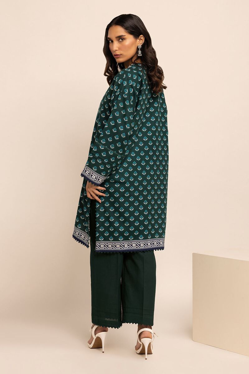 KHAADI | UNSTITCHED 2 PIECE PRINTED KHADDAR SUIT