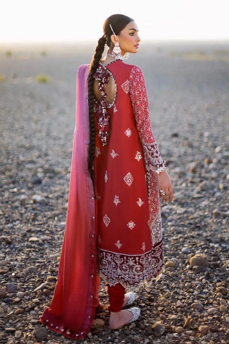 Sana Safinaz | Unstitched 3Pc Embroidered Luxury Lawn | 9A
