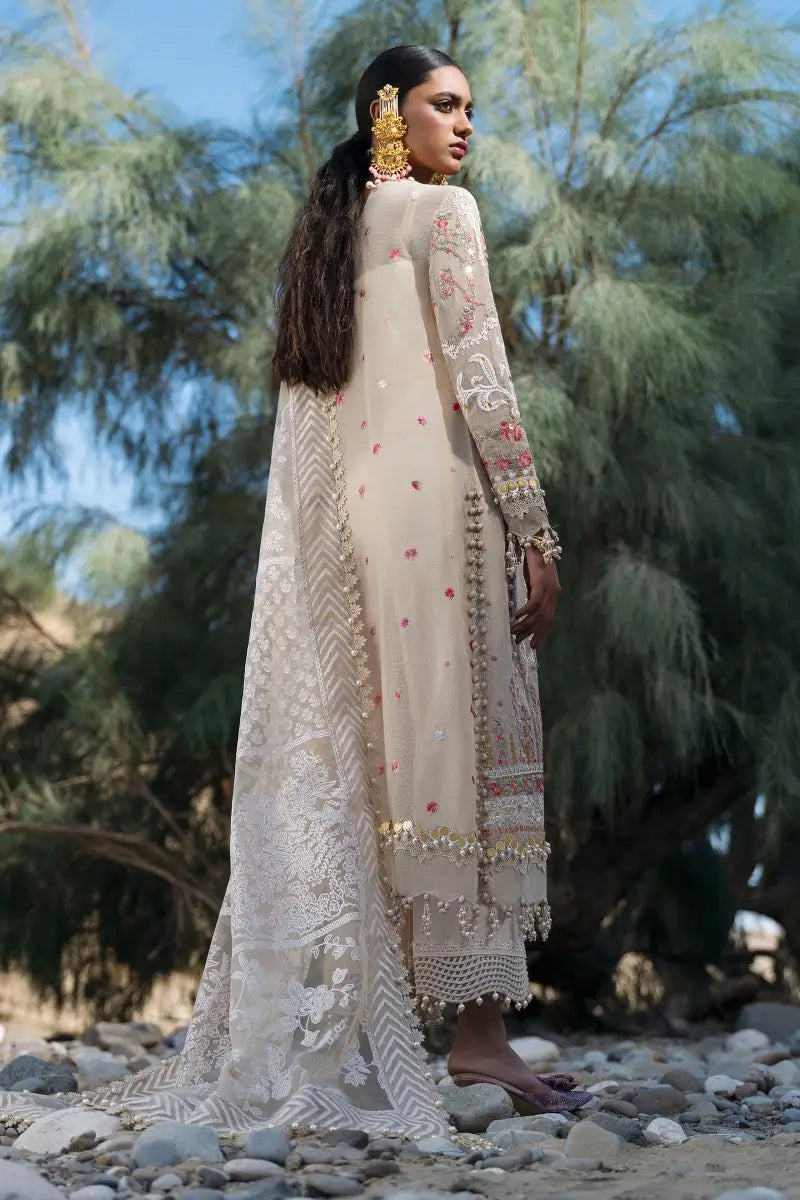 Sana Safinaz | Unstitched 3Pc Embroidered Luxury Lawn | 11A
