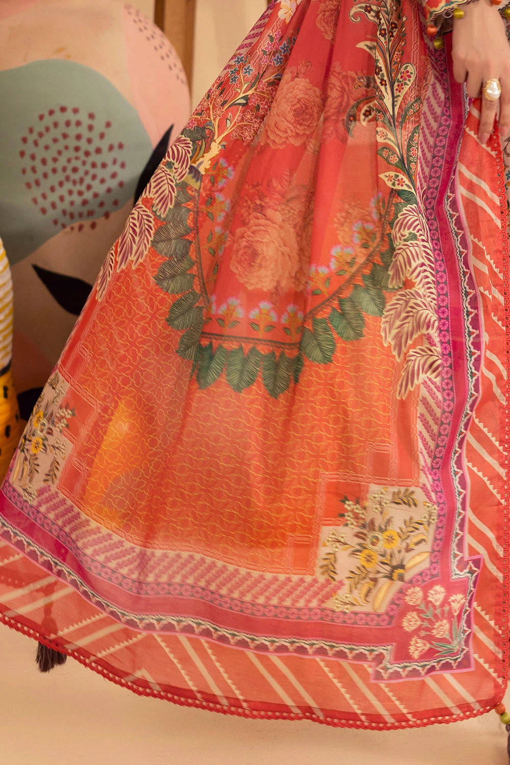 GUL AHMED | 3PC UNSTITCHED PRINTED LAWN SUIT