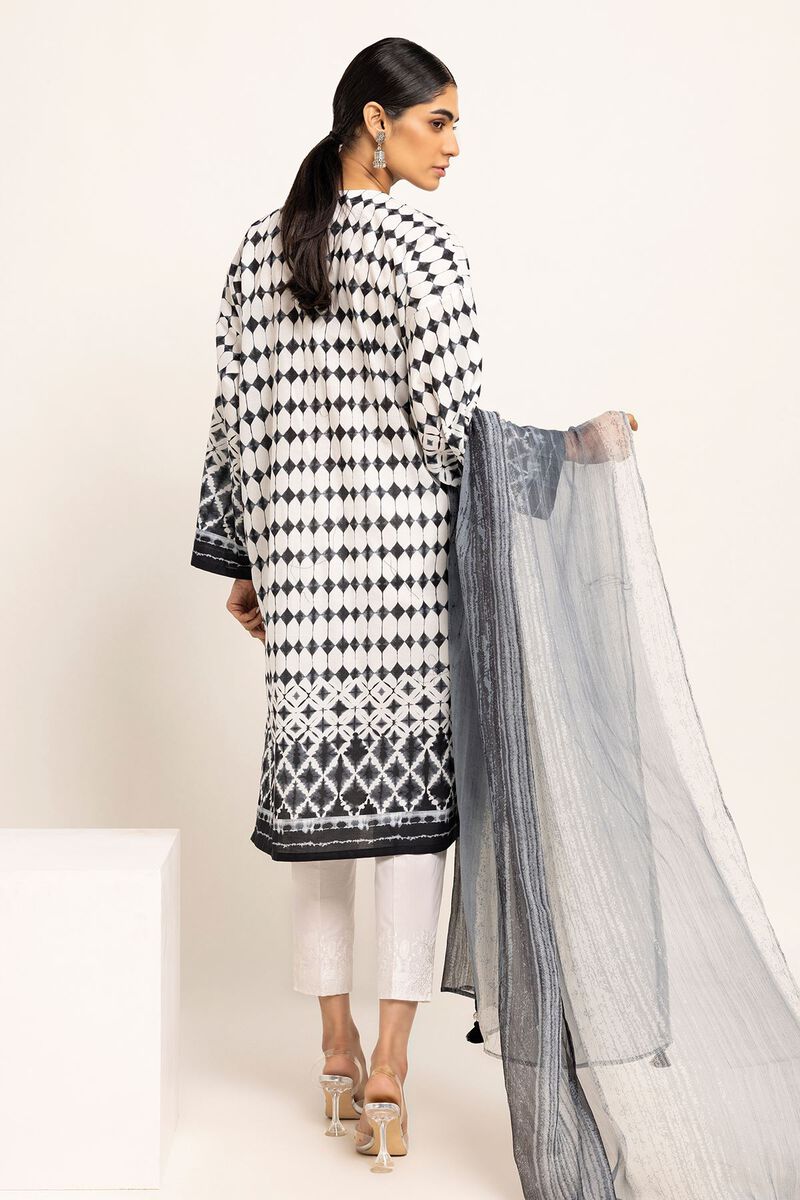 KHAADI | UNSTITCHED 2 PIECE DIGITAL PRINTED LAWN SUIT