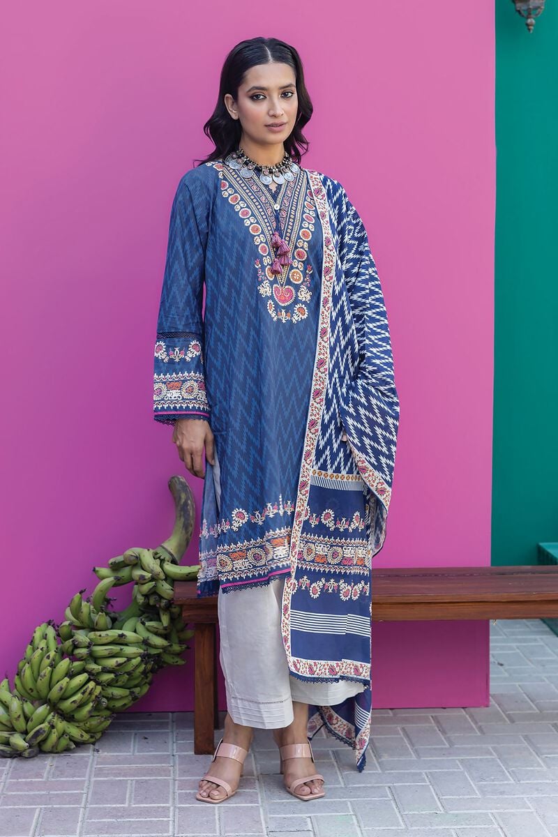 KHAADI | UNSTITCHED 2 PIECE PRINTED LAWN SUIT