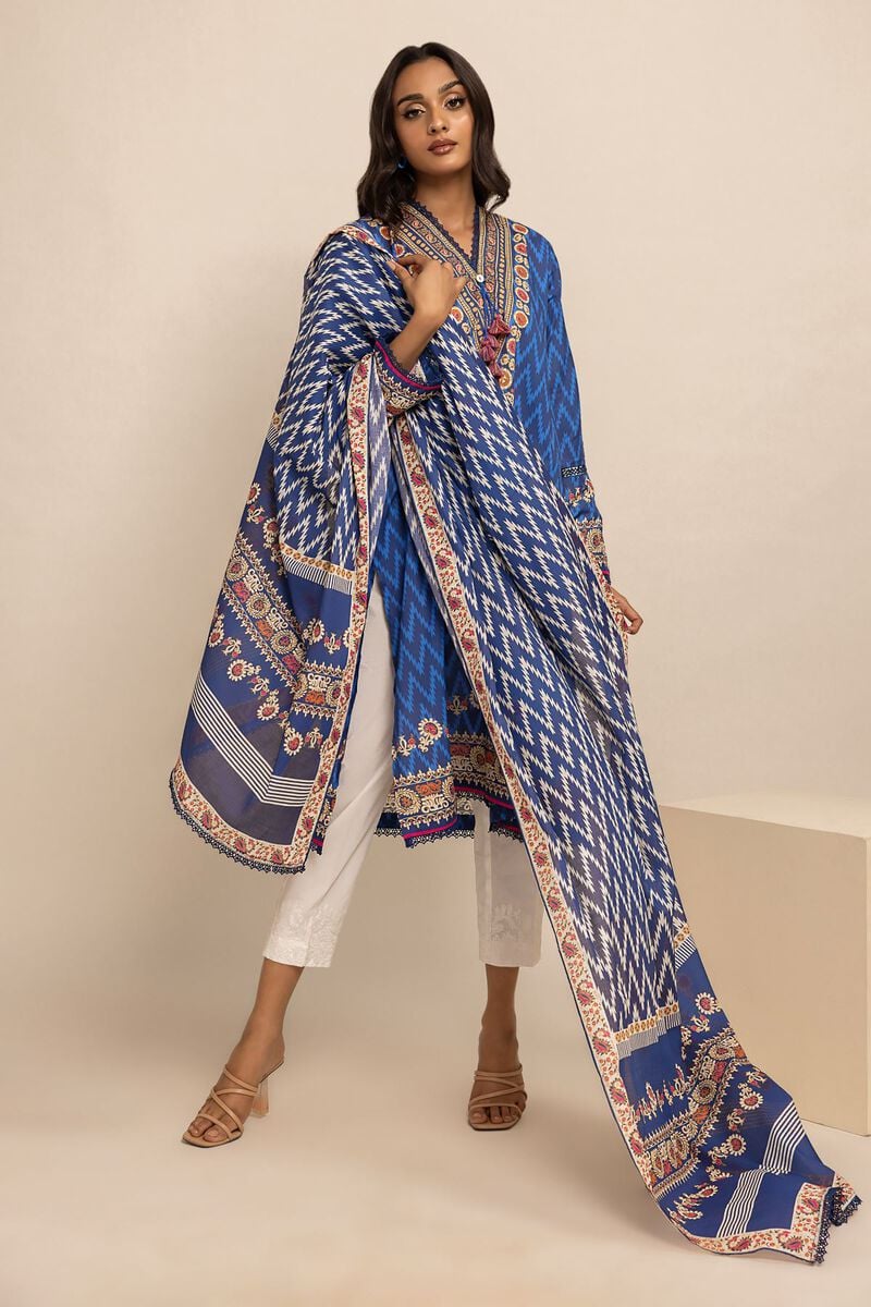 KHAADI | UNSTITCHED 2 PIECE PRINTED LAWN SUIT