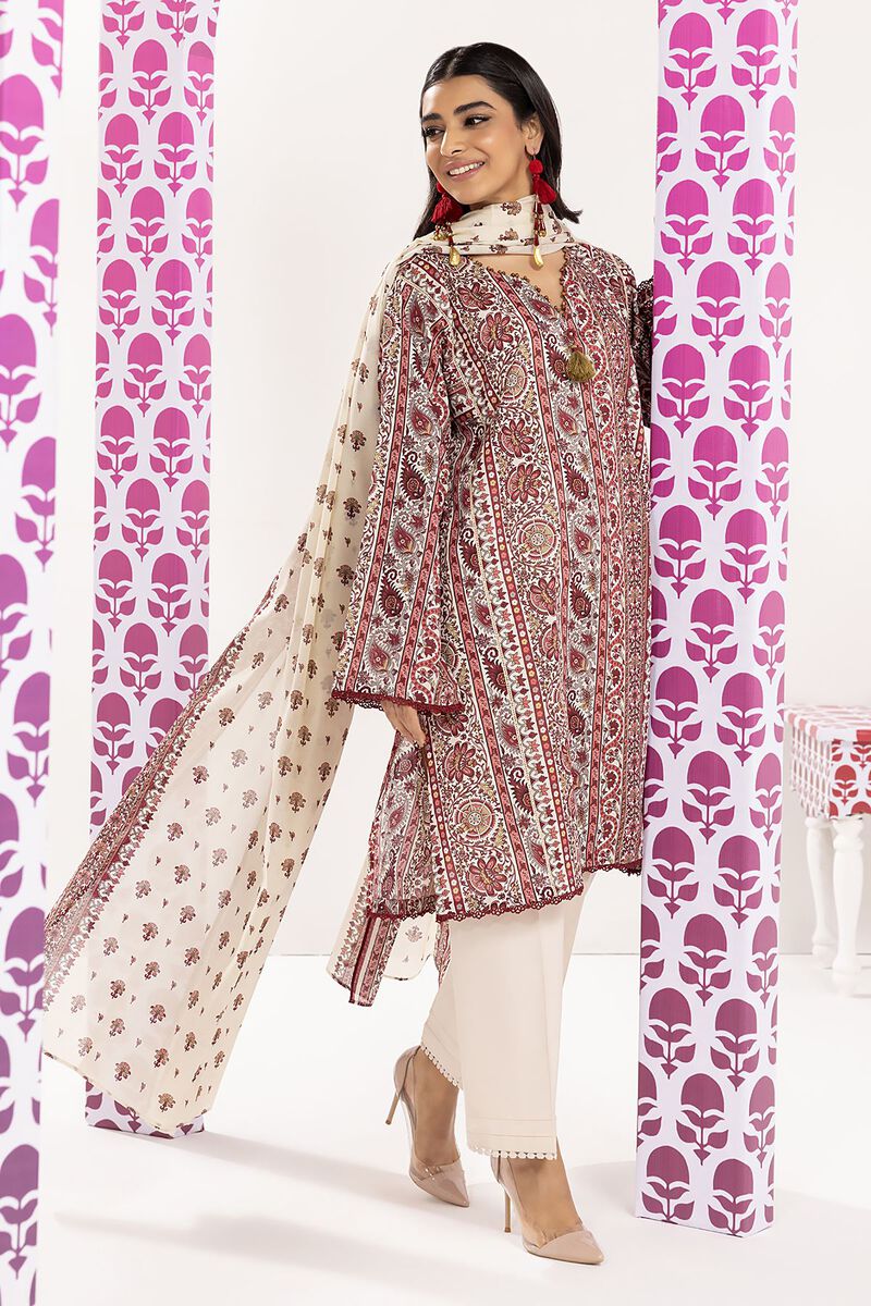 KHAADI | UNSTITCHED 2 PIECE PRINTED LAWN SUIT