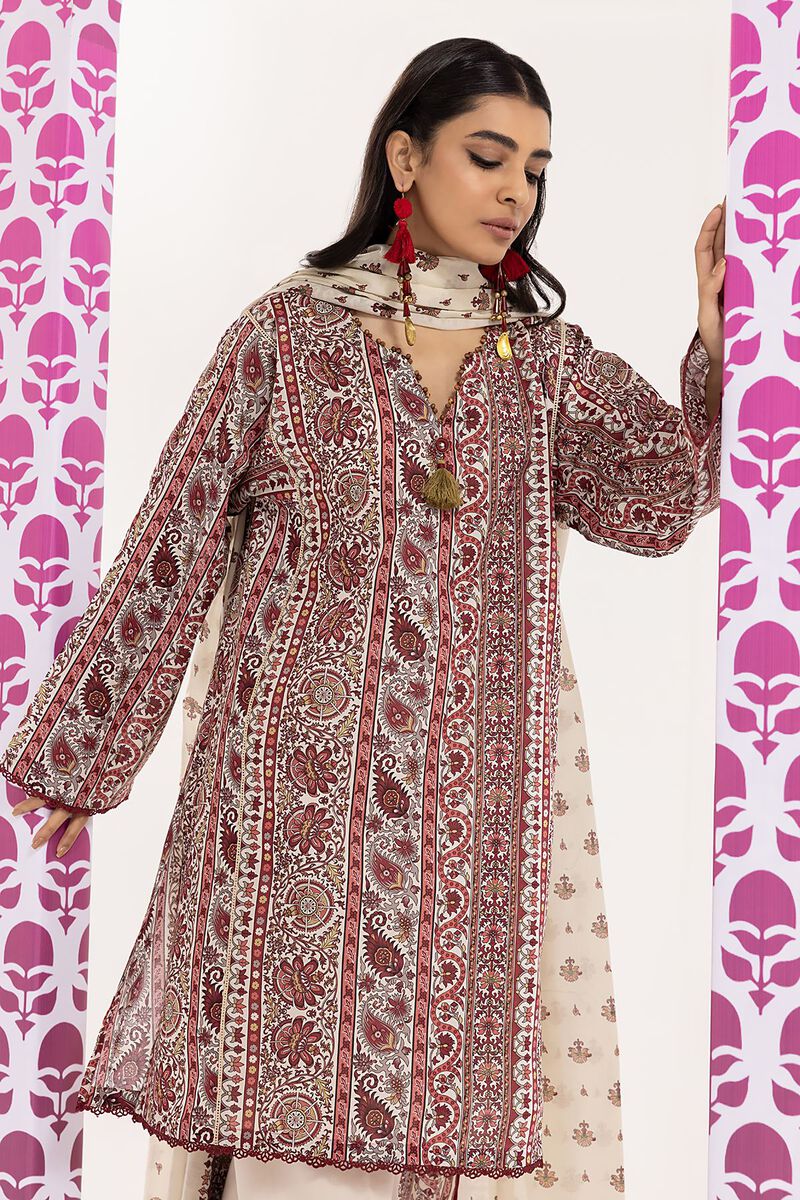 KHAADI | UNSTITCHED 2 PIECE PRINTED LAWN SUIT