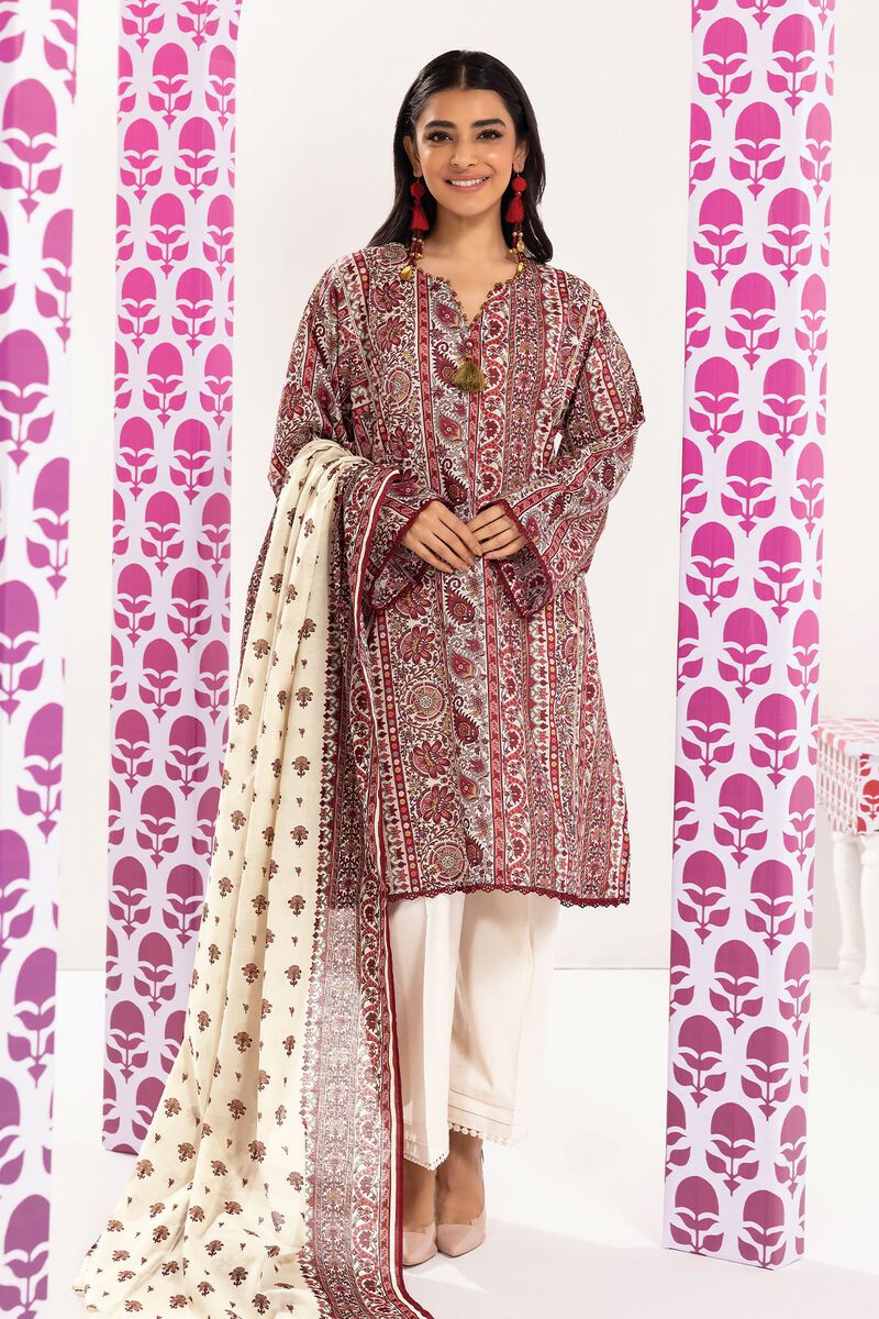 KHAADI | UNSTITCHED 2 PIECE PRINTED LAWN SUIT