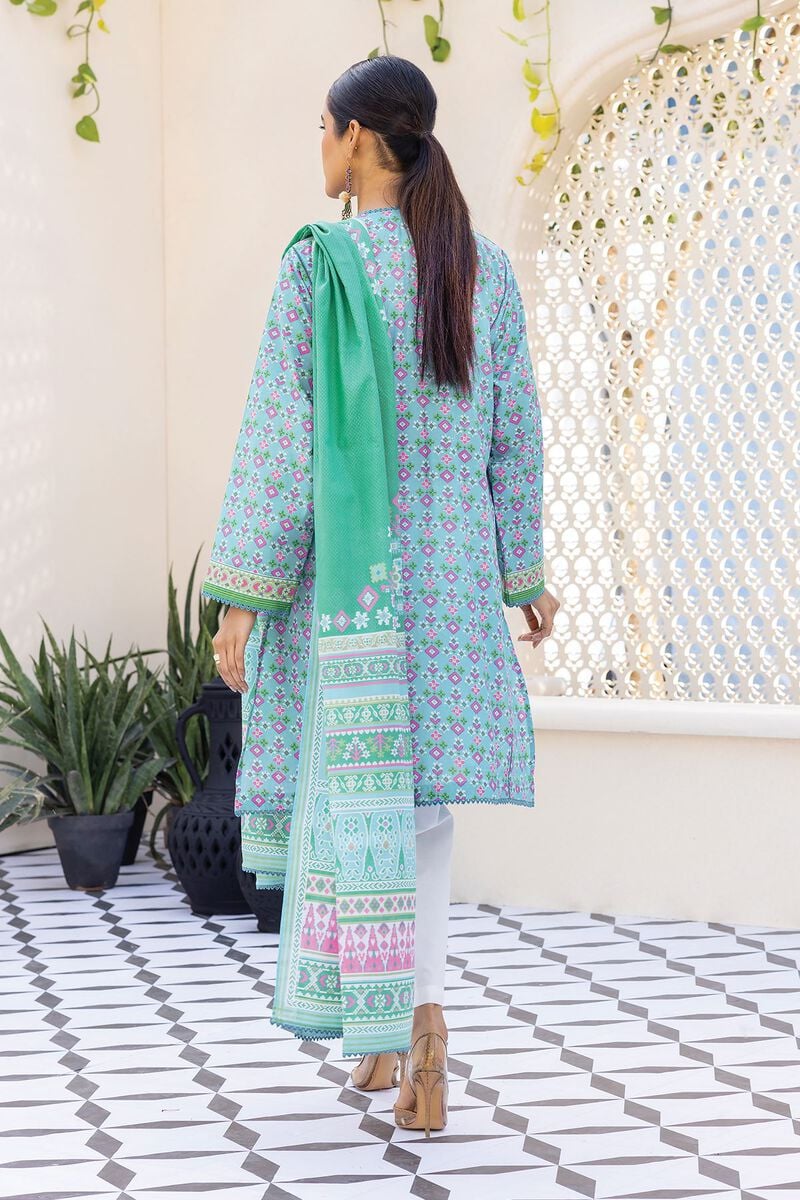 KHAADI | UNSTITCHED 2 PIECE PRINTED LAWN SUIT
