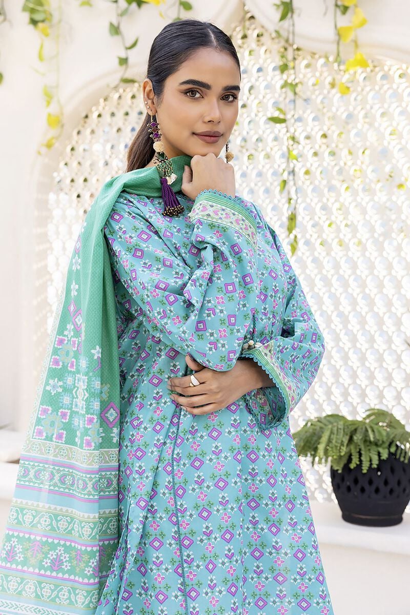 KHAADI | UNSTITCHED 2 PIECE PRINTED LAWN SUIT