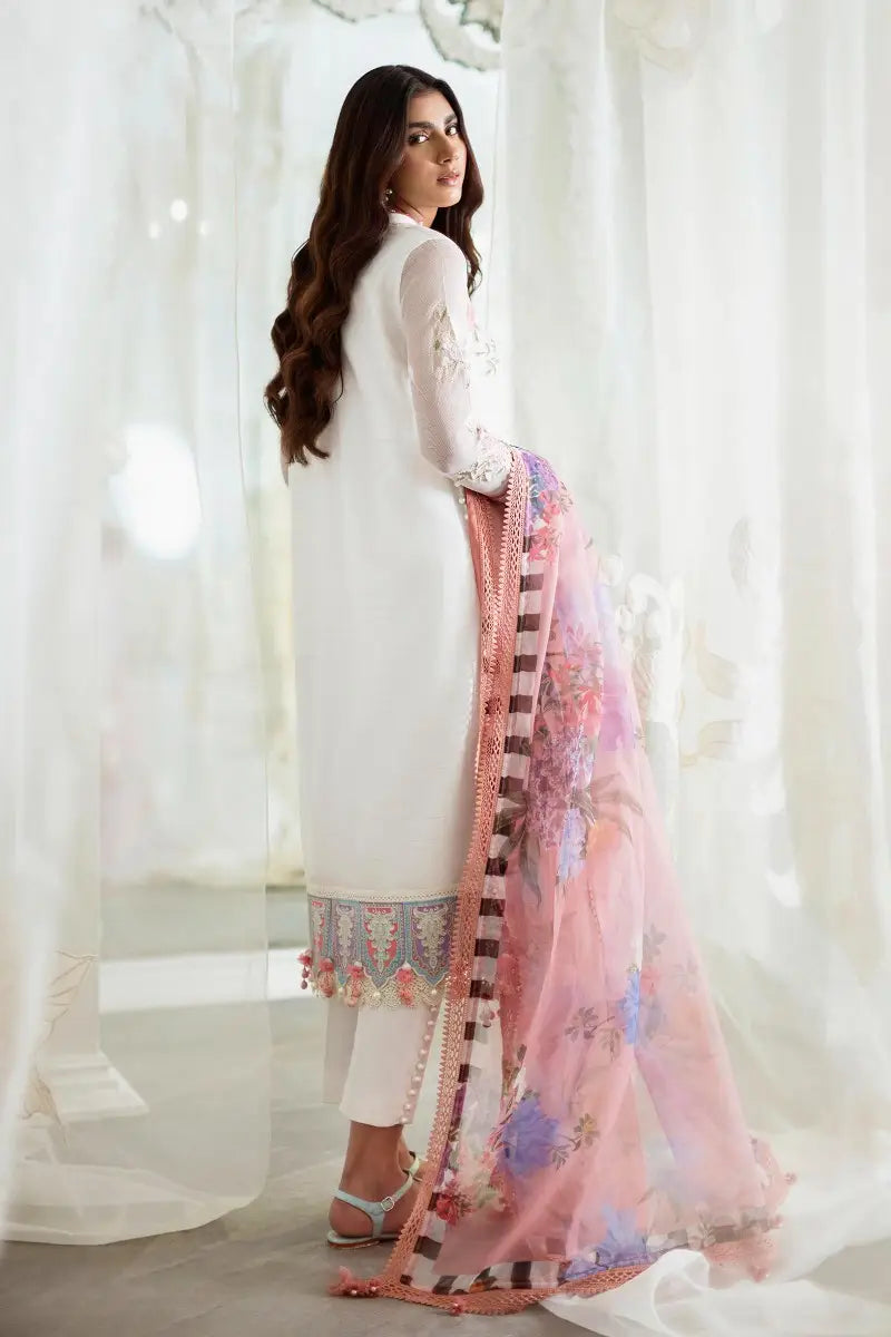 Sana Safinaz | Muzlin Spring Vol-1 | Unstitched 3Pc Embroidered Lawn | 10B