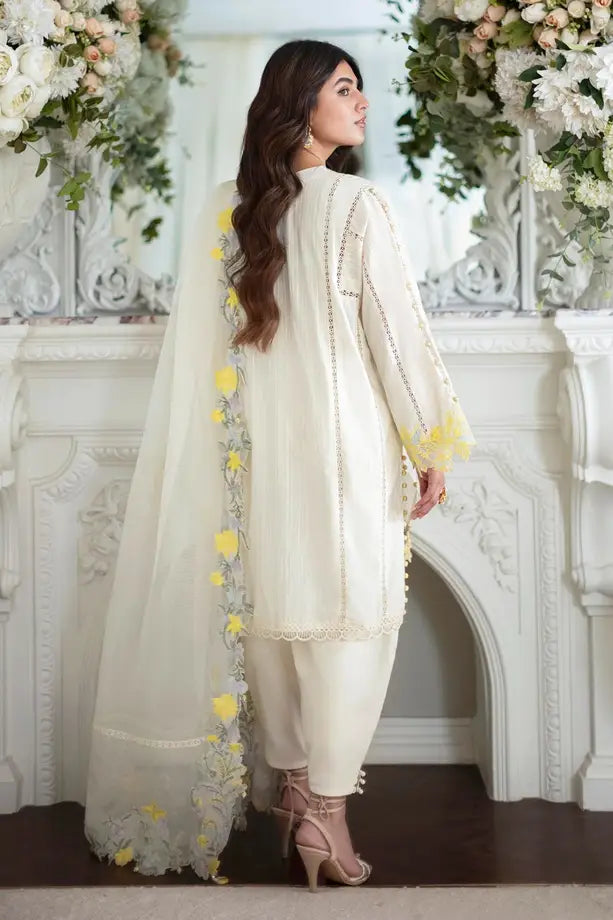 Sana Safinaz | Muzlin Spring Vol-1 | Unstitched 3Pc Embroidered Lawn | 13A