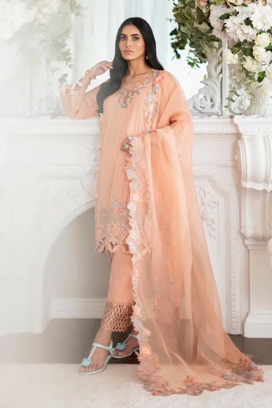 Sana Safinaz | Muzlin Spring Vol-1 | Unstitched 3Pc Embroidered Lawn | 13B