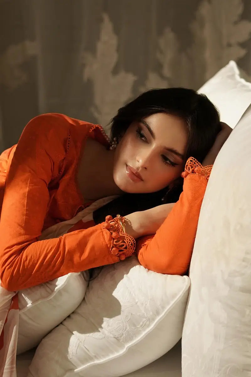 Sana Safinaz | Muzlin Spring Vol-1 | Unstitched 3Pc Embroidered Lawn | 14A