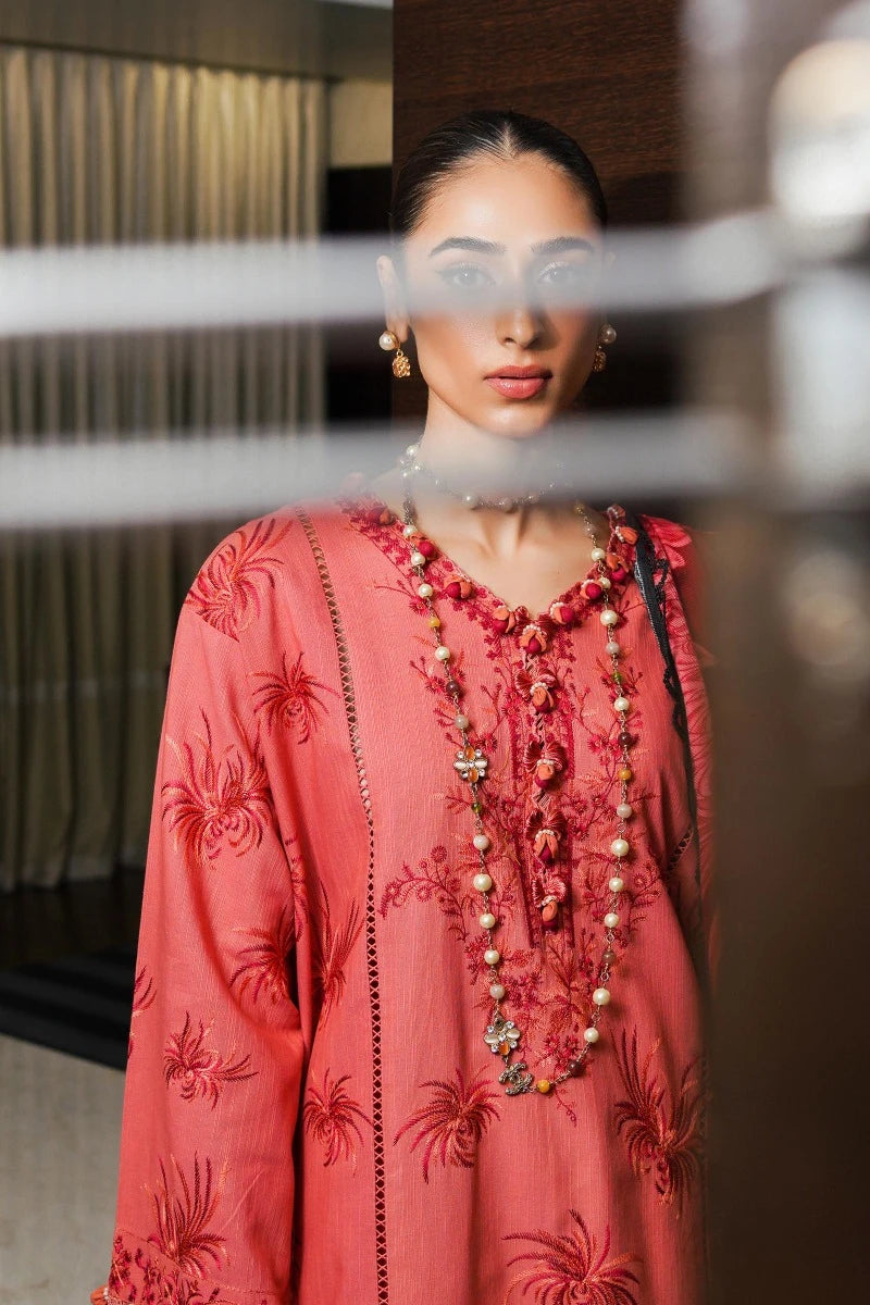 SANA SAFINAZ | UNSTITCHED 3 PIECE MUZLIN WINTER SUIT