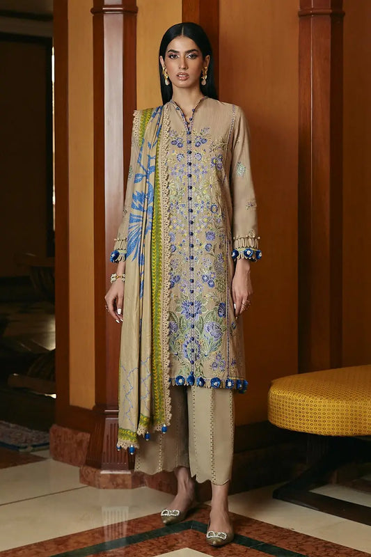 Sana Safinaz | Muzlin Winter Unstitched 3pc | 20A