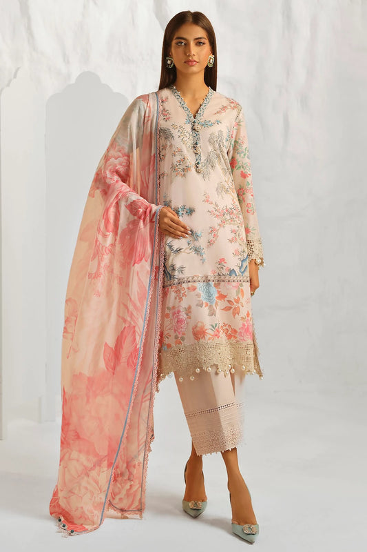 SANA SAFINAZ | MUZLIN SUMMER | UNSTITCHED 3 PIECE LAWN SUIT