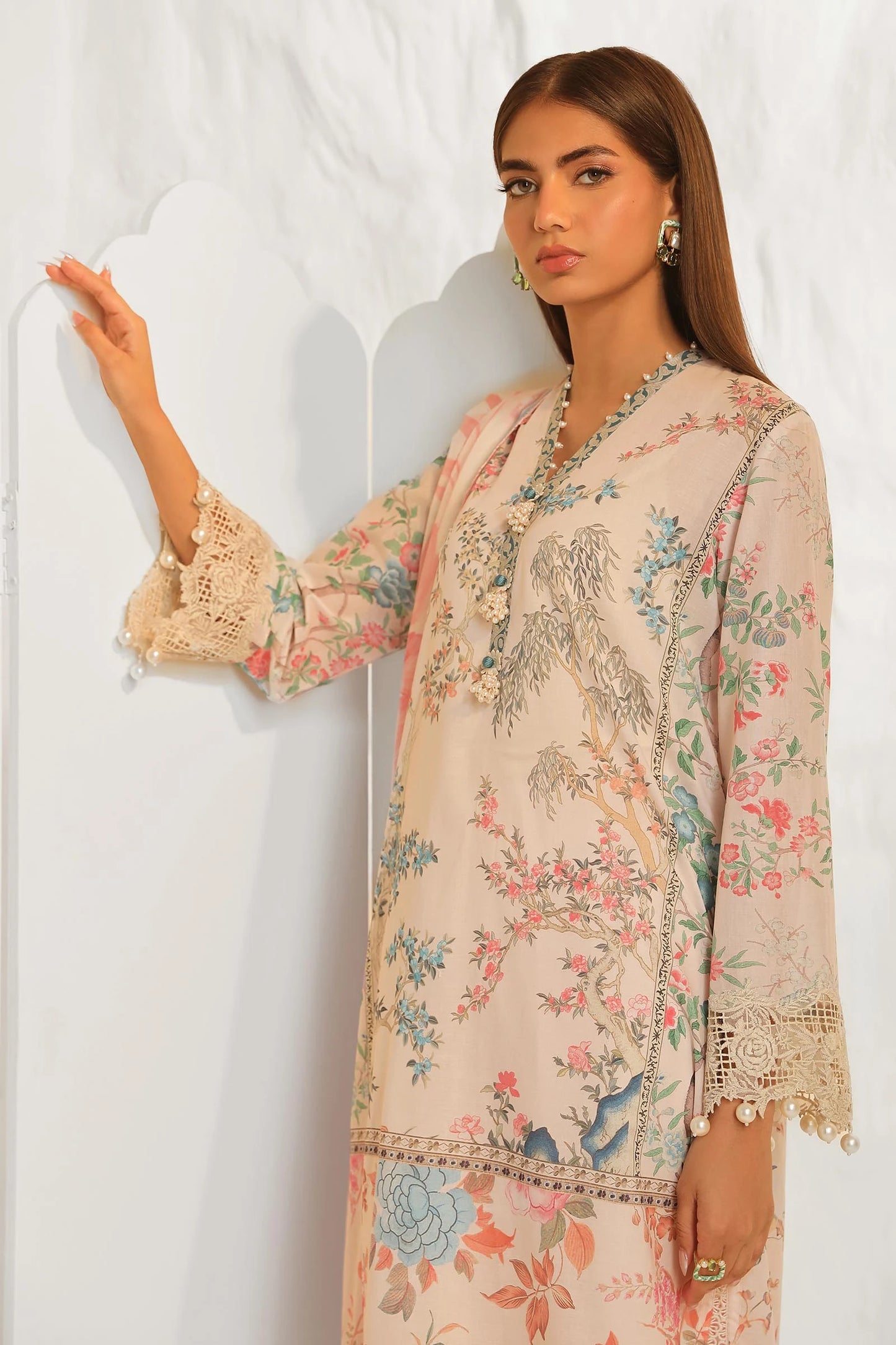 SANA SAFINAZ | MUZLIN SUMMER | UNSTITCHED 3 PIECE LAWN SUIT
